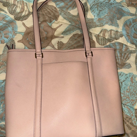 Michael Kors Light Pink Tote Bag - Picture 3 of 5